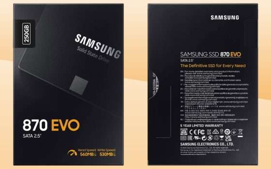 SSD Samsung: l'offerta che fa crollare il prezzo