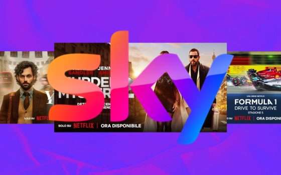 Scopri l'intrattenimento perfetto con Sky TV e Netflix a soli 19€