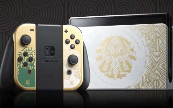 Compra la Switch OLED speciale di Zelda e ricevila domani