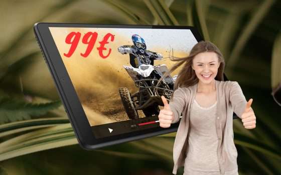 Tablet Lenovo M8 a soli 99€: da SOGNO su Amazon