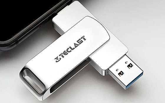 Tesclast: pendrive 2-in-1 da 64 GB in forte sconto