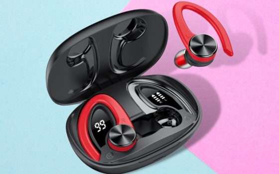 Auricolari Bluetooth per SPORT e non solo: 45 ore a soli 18€