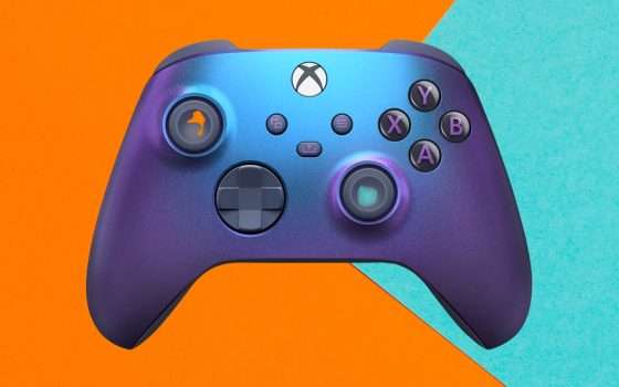 Controller XBOX originale, colorazione SPAZIALE a prezzo abissale