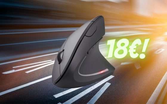 Trust Verto: il Mouse Verticale Ergonomico a meno di 20€