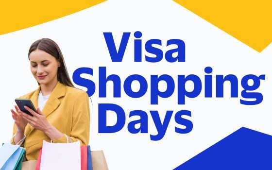 Visa Shopping Days: risparmia 30 euro su Amazon