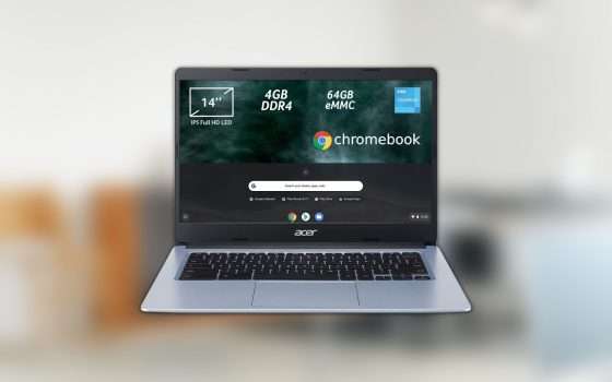 Acer Chromebook 314: crollo al minimo storico (199€) e 100GB nel cloud