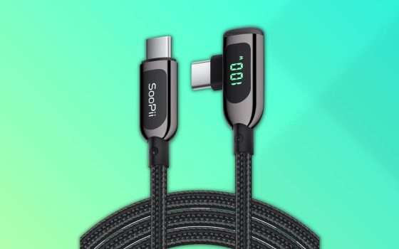 Cavo USB-C ad angolo retto: utile ed economico, meno di 10€