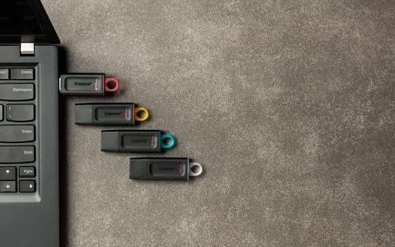 Chiavetta USB Kingston 128GB: i tuoi dati sempre con te a meno di 9€