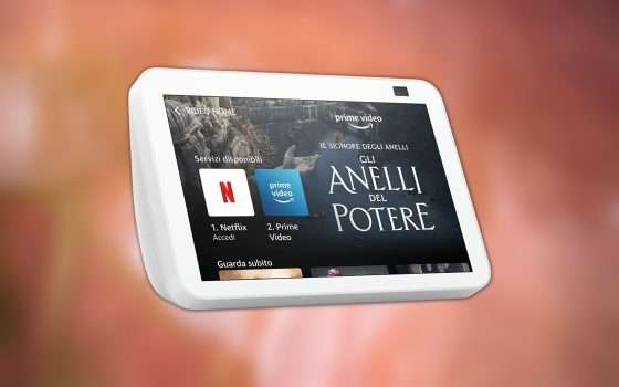 Echo Show 8: ritorna la grande offerta Amazon, risparmi 35 euro