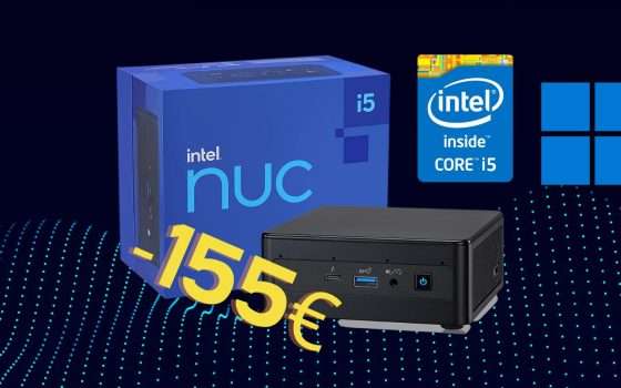 Intel NUC 11: il potentissimo Mini PC crolla di prezzo (-155€)