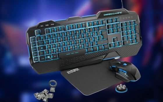 Kit mouse e tastiera da gaming in offerta: il prezzo? Solo 20€