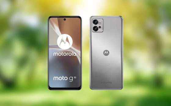 Motorola moto g32: oggi è un nuovo minimo storico su Amazon (139€)