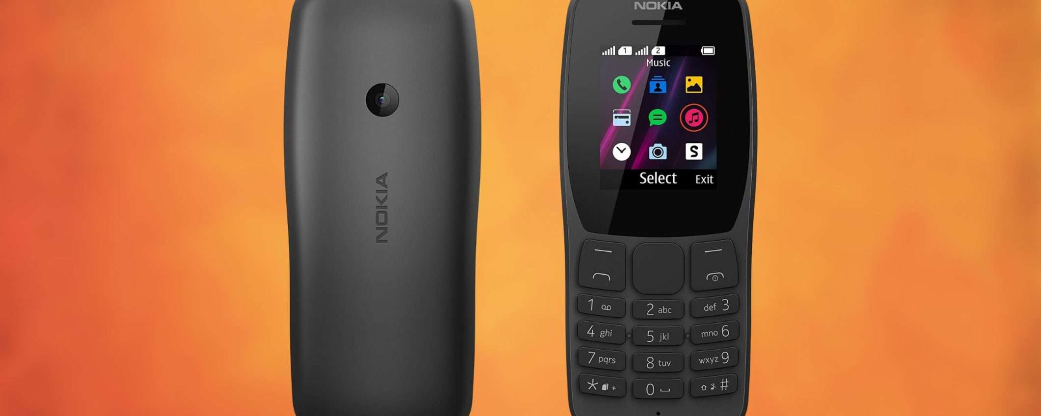 Nokia 110, il telefono cellulare per esigenze di base: ti bastano 32€