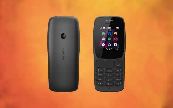 Nokia 110, il telefono cellulare per esigenze di base: ti bastano 32€