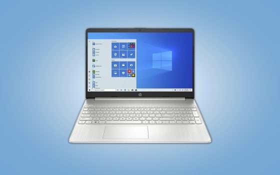 Notebook HP con processore Intel, SSD e Windows 11: 249€ su Amazon