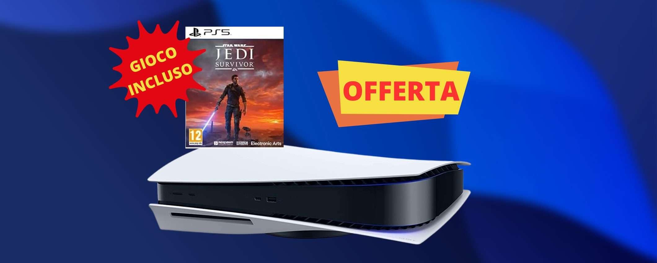 Star Wars Jedi Survivor + PS5: il bundle è in offerta su