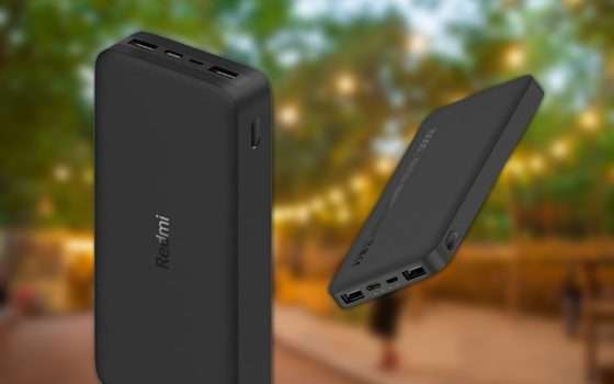 Powerbank Xiaomi in offerta: 10000mAh e non rimani mai a secco