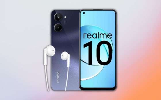 Realme 10: smartphone con AMOLED 90Hz e 50MP in super sconto