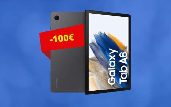 Samsung Galaxy Tab A8: un tablet SUPER con uno sconto al TOP (-100€)