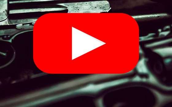 YouTube consiglia video di armi ai minorenni