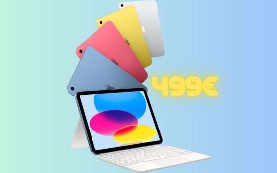 Apple iPad 10ª Generazione a soli 499€: SPETTACOLO Amazon