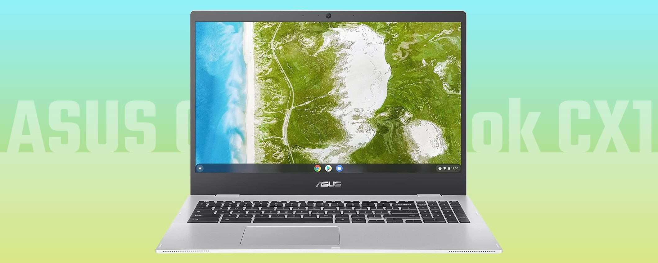 ASUS Chromebook con CPU Intel e Wi-Fi 6: il prezzo crolla