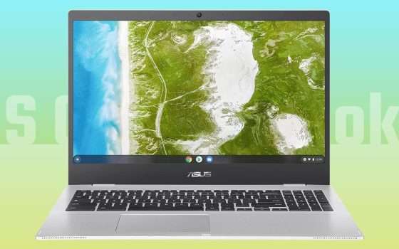 ASUS Chromebook con CPU Intel e Wi-Fi 6: il prezzo crolla