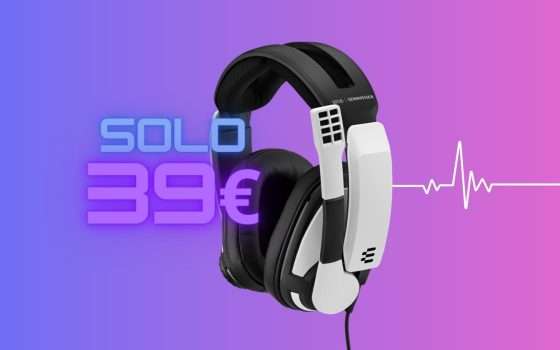 Cuffie Gaming Sennheiser EPOS a soli 39€: BOMBA Amazon