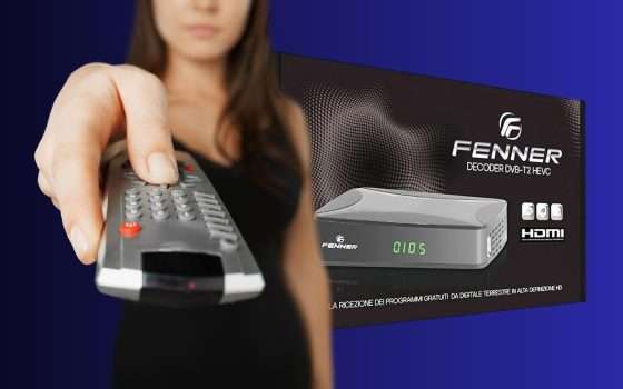 Decoder Digitale Terrestre Fenner GX1 in super sconto su Amazon