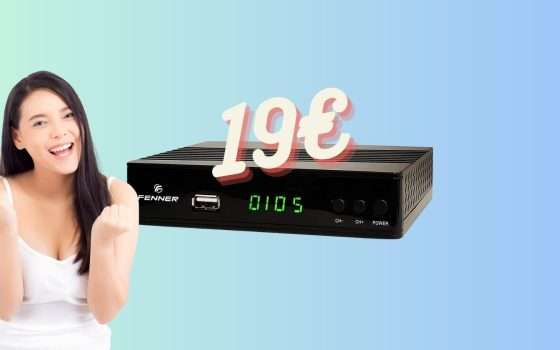 Decoder Digitale Terrestre Fenner GX2: tecnologia a meno di 20€