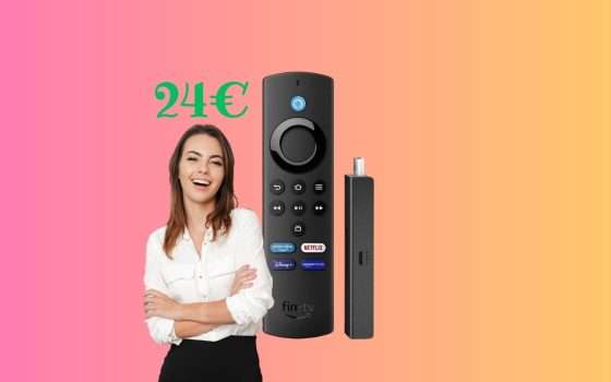 Fire TV Stick Lite: MEGA OFFERTONA, solo 24€ su Amazon