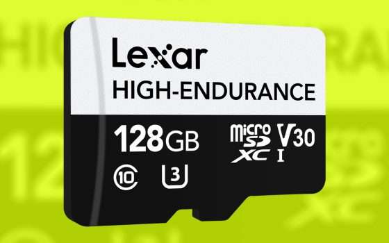 Lexar High-Endurance: microSD pensate per i video