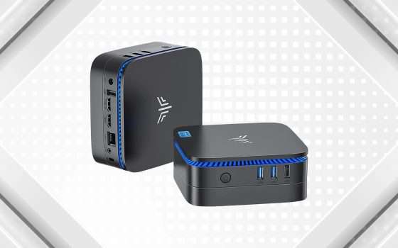 Mini PC NiPoGi AK1 Pro: Sconto 25% + Coupon 47€ su Amazon