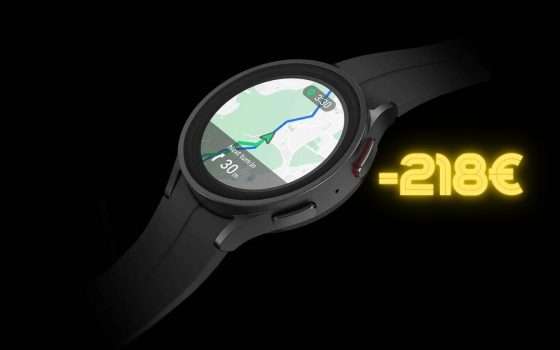 Samsung Galaxy Watch5 Pro: risparmia 218€ su Amazon