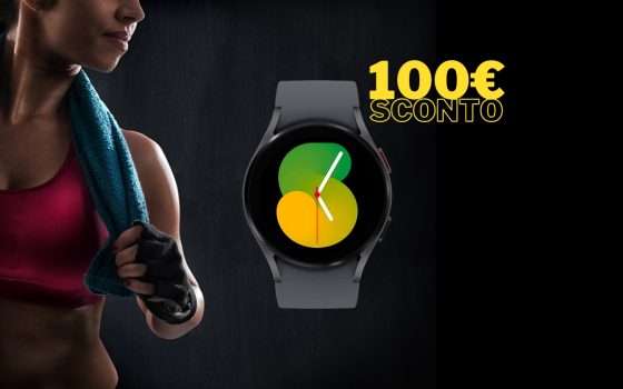 Samsung Galaxy Watch5: tuo con SCONTO IMMEDIATO di 100€