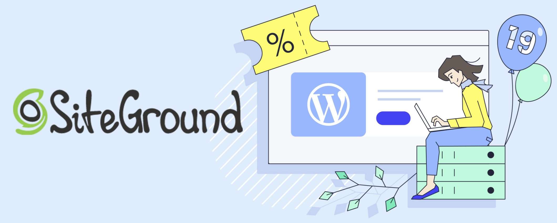 Proseguono gli sconti SiteGround: fino all'84% di sconto su tutto