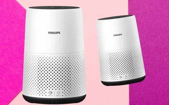 Philips per aria al TOP: purificatore piccolo ma POTENTE, sconto 70€