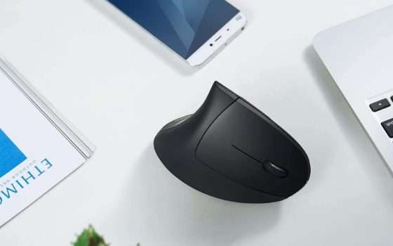 Mouse verticale wireless Anker: a soli 17€ è REGALATO