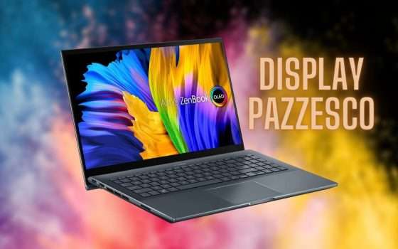 Zenbook Pro 15: lo strepitoso Notebook con display OLED crolla al minimo