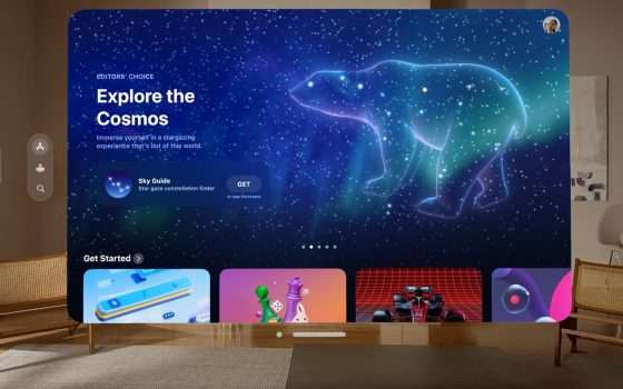 Apple Vision Pro: nuovo App Store per visionOS