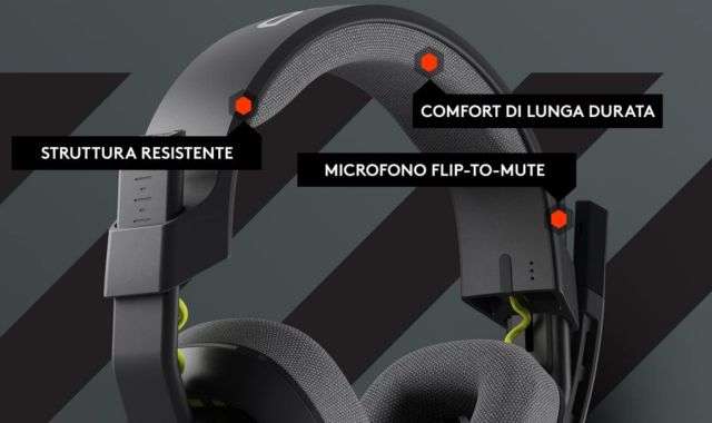 Cuffie da gaming resistenti