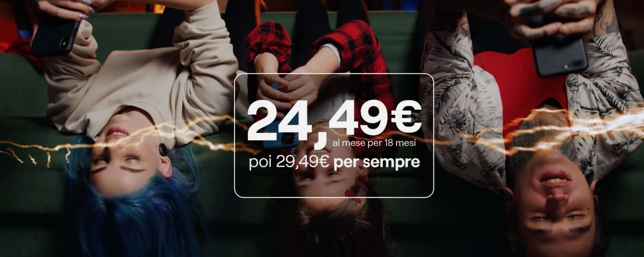 Virgin Fibra, meno 25€/mese e 3 mesi di Infinity+ gratis