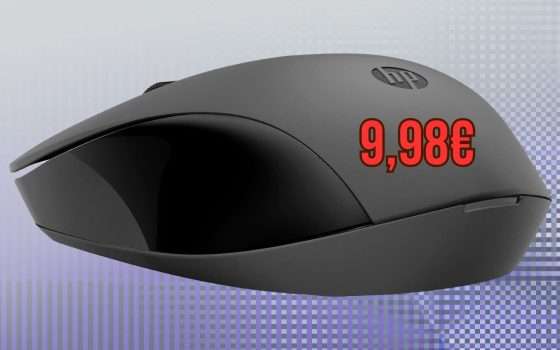 Mouse HP senza fili: economico e preciso, ti bastano 10€