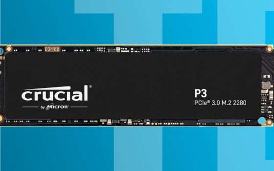 Crucial P3, SSD da 1 TB in forte sconto: CHE AFFARE