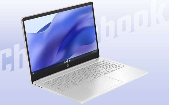 Notebook per la scuola: -70€ su HP Chromebook 15a