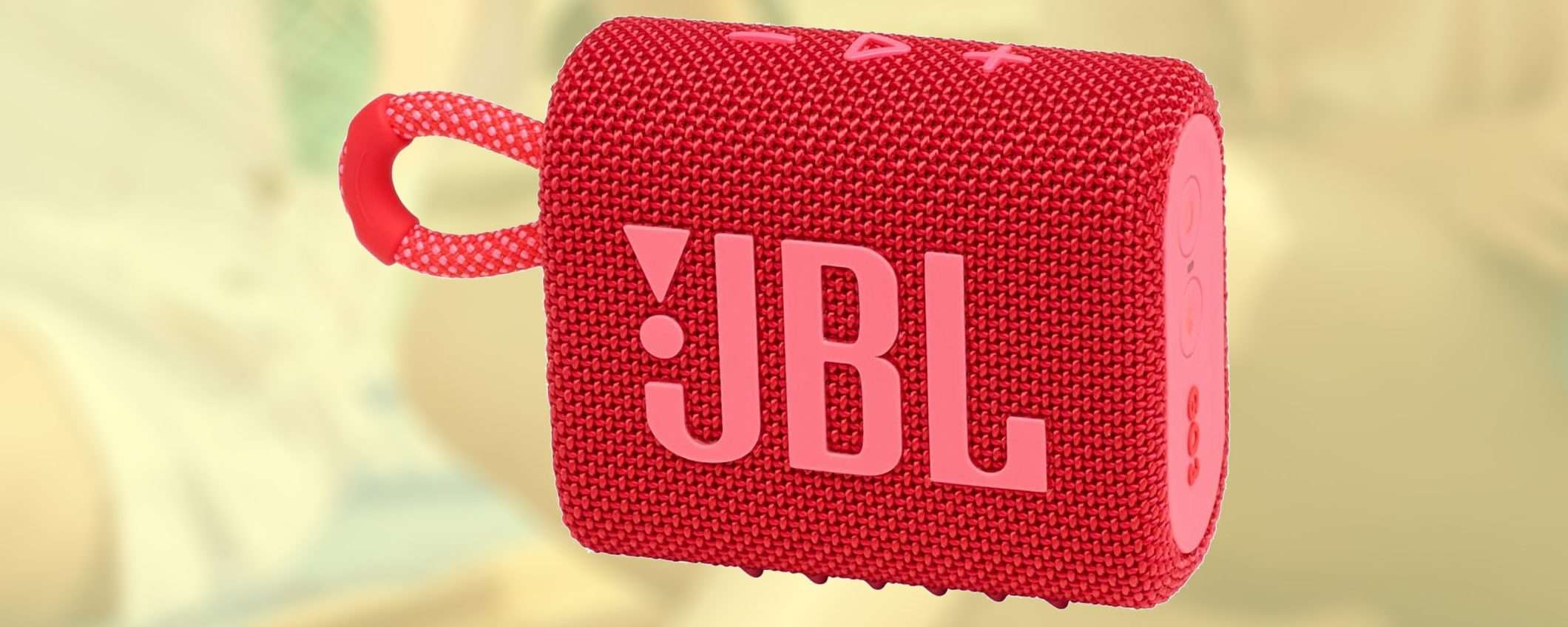 JBL GO 3: senti come suona lo sconto (-38%)