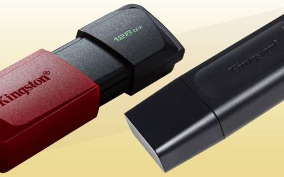 Due pendrive Kingston da 128 GB sotto i 10€: scegli la tua