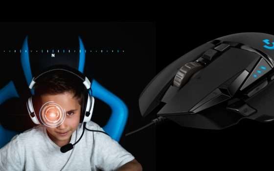 Logitech G502 HERO: mouse gaming top al 52% di sconto