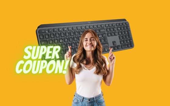 Logitech MX Keys in REGALO su Amazon: attiva il COUPON per la tastiera numero 1