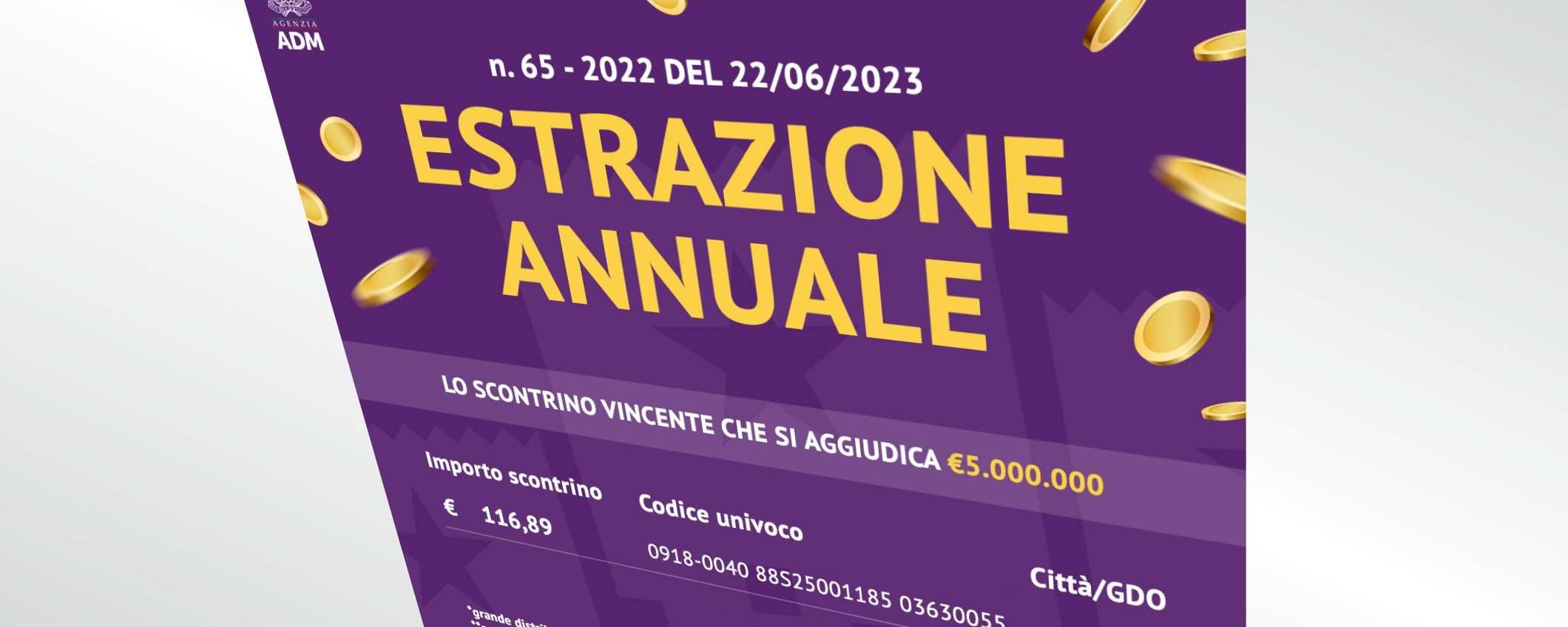 Lotteria degli Scontrini, ecco chi ha vinto 5 milioni di Euro